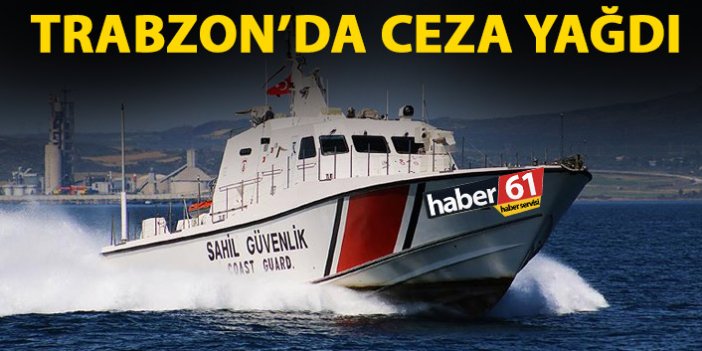 Türk kara sularını izinsiz terk eden tekneye Trabzon’da ceza yağdı!
