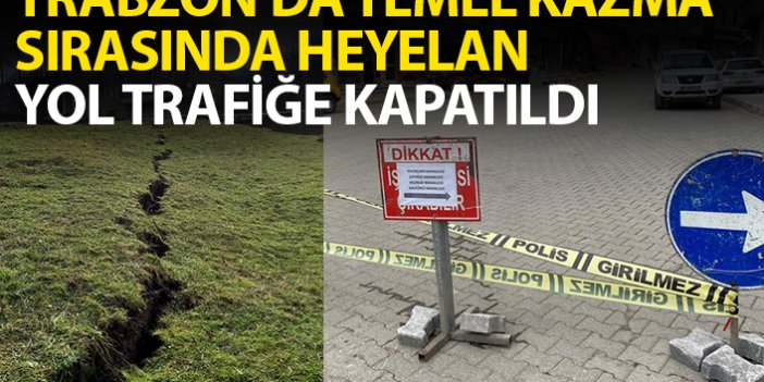 Trabzon'da TOKİ inşaatı heyelana neden oldu!