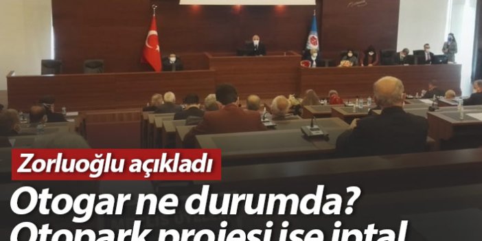 Trabzon'da otogar ne durumda? Otopark projesi iptal