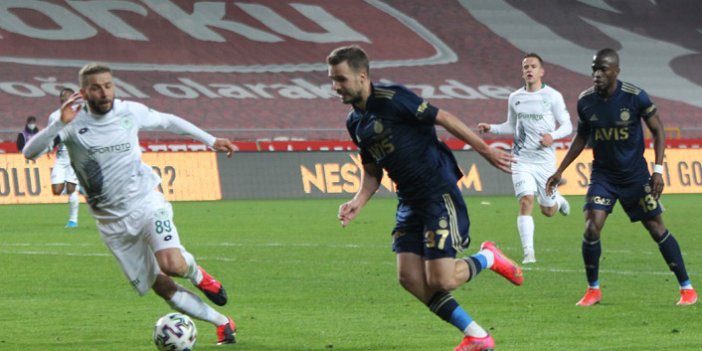 Fenerbahçe Konyaspor'u rahat geçti