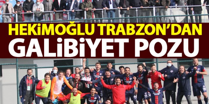 Hekimoğlu Trabzon 3 puanı aldı