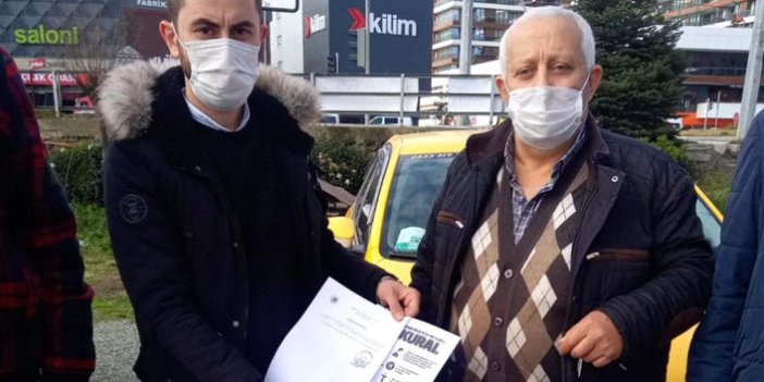Trabzon'da esnafa pandemi tedbirleri hatırlatıldı