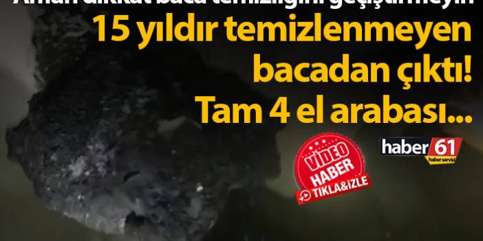 Trabzon'dan önemli uyarı: Bacaları mutlaka temizleyin