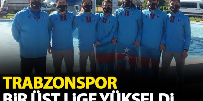 Trabzonspor bir üst lige yükseldi