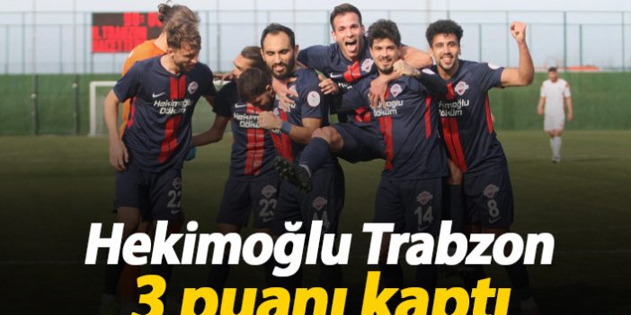 Hekimoğlu Trabzon Zonguldak'tan 3 puanla dönüyor