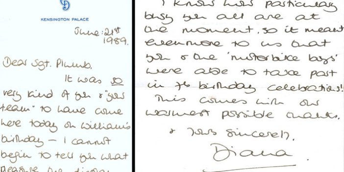 Prenses Diana’nın mektupları açık artırmayla satıldı!