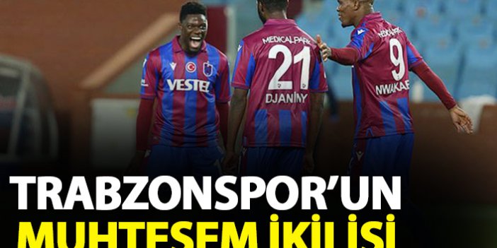 Trabzonspor'da muhteşem ikili!