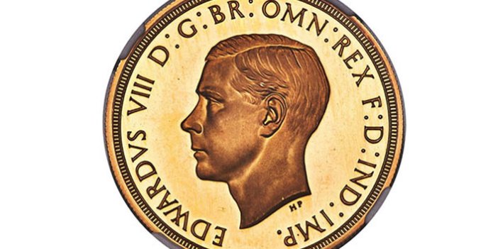 İngiltere Kralı 8. Edward adına basılan para rekor fiyata alıcı buldu