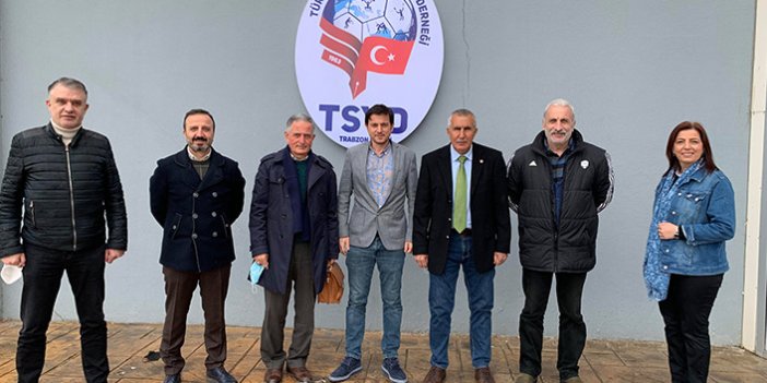 Amatör Futbolcular Federasyonu'ndan TSYD Trabzon Şubesi'ne ziyaret