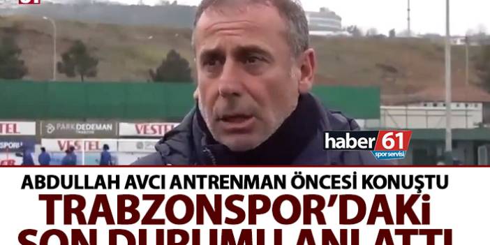 Abdullah Avcı açıkladı: Trabzonspor’da sakatlarda son durum