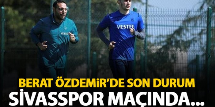 Trabzonspor'un genç yıldızı Sivasspor maçına da yetişmedi