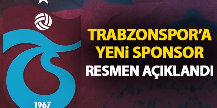 Trabzonspor'a yeni sponsor! Resmen açıklandı