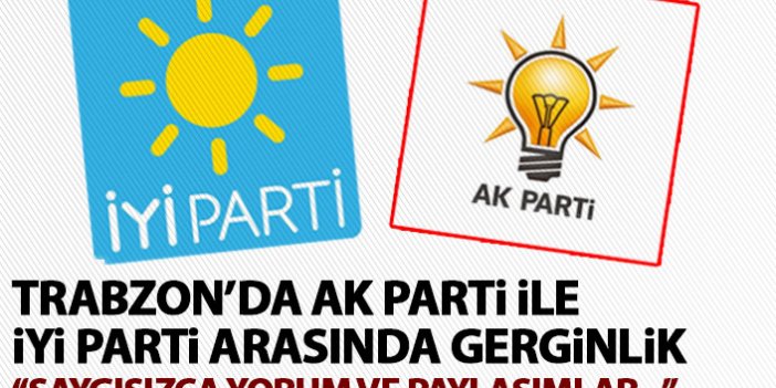 Trabzon'da İYİ Parti il Başkanının imalı paylaşımına AK Parti'den açıklama geldi