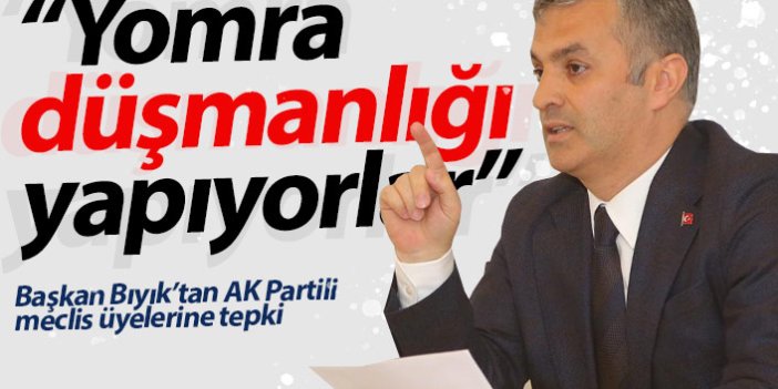 Mustafa Bıyık'tan AK Partili meclis üyelerine tepki: Yomra düşmanlığı yapıyorlar