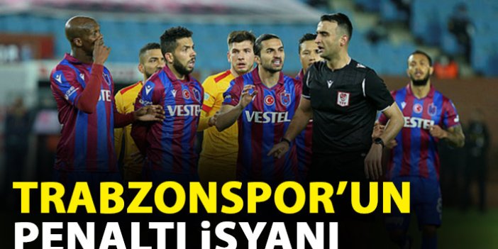 Trabzonsppor'un penaltı isyanı