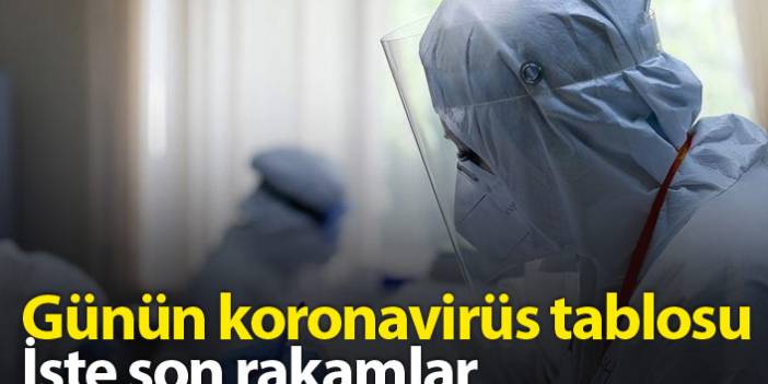 Türkiye'de günün koronavirüs raporu 09.04.2021
