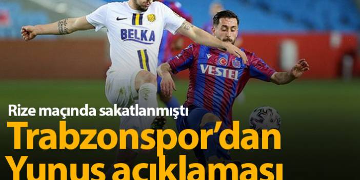 Trabzonspor'dan Yunus Mallı açıklaması