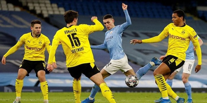 Manchester City, Dortmund'a şans tanımadı