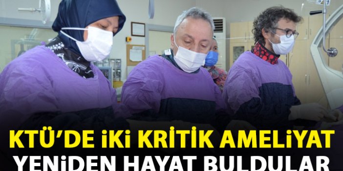 Trabzon'da İnme geçiren hasta KTÜ’de şifa buldu
