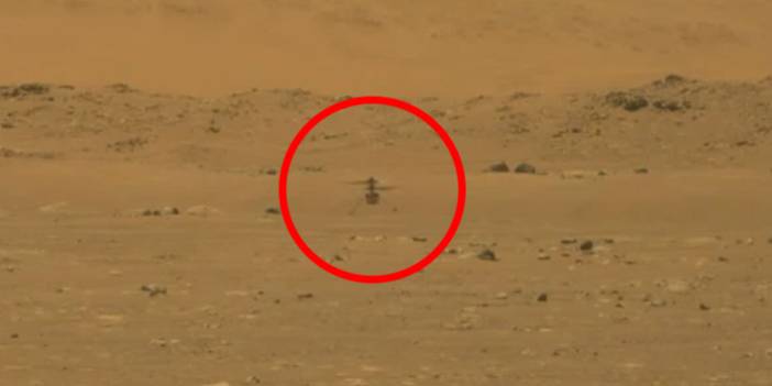 NASA Mars'ta minyatür helikopter uçurmayı başardı