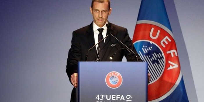 UEFA Başkanı resti çekti