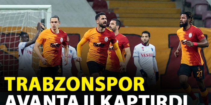 Trabzonspor averajı kaptırdı