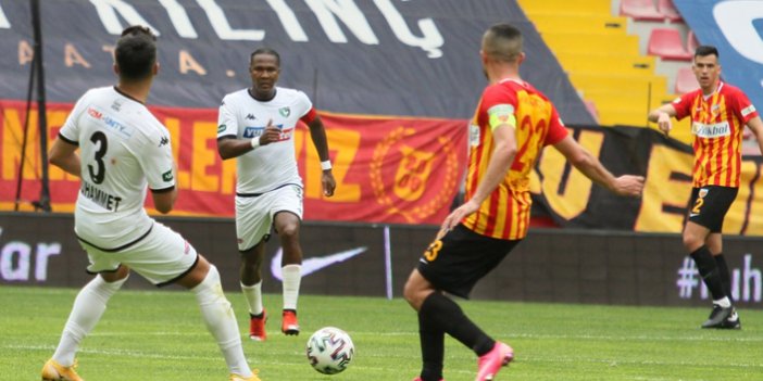 Kayserispor Denizlispor maçında 9 gol