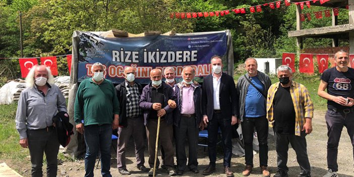 Kubilay Çiçek: ''Trabzon'dan İkizdere halkına selam ve destek götürdük''