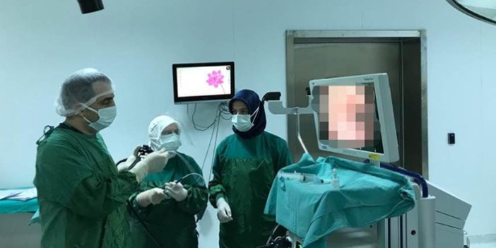 Trabzon’da iki başarılı operasyon! Yemek borusundaki tümör bu yöntemle alındı