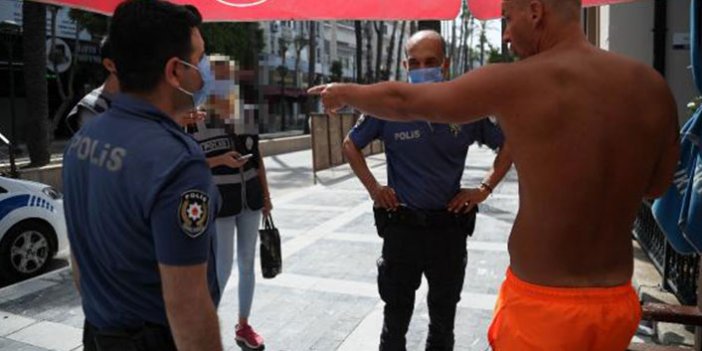 Polise ahlaksız teklifte bulunan turiste gözaltı