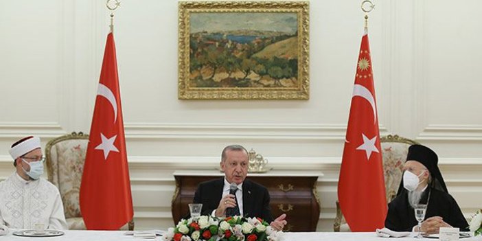 Erdoğan, azınlık cemaat temsilcileriyle iftarda buluştu