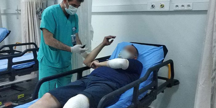 Samsun'da otomobil sağlık çalışanına çarpıp kaçtı