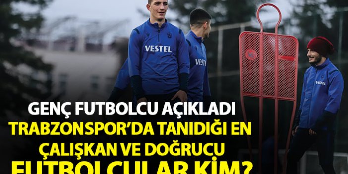 Trabzonspor'un genç ismi Ahmetcan Kaplan'dan samimi açıklamalar
