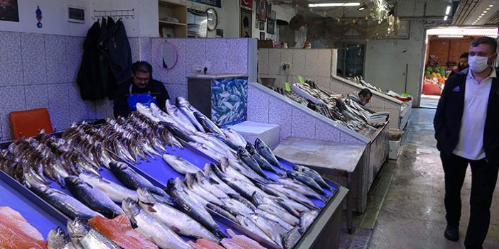 Trabzon balık halinde satışlar durma noktasına geldi