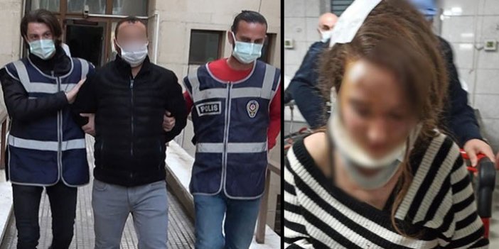 Genç kıza muşta ile saldırdı 'Pardon' deyinde serbest bırakıldı