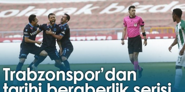 Trabzonspor'dan tarihi seri