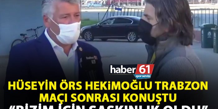 Hüseyin Örs: Hekimoğlu Trabzon yarı finale çıkacak