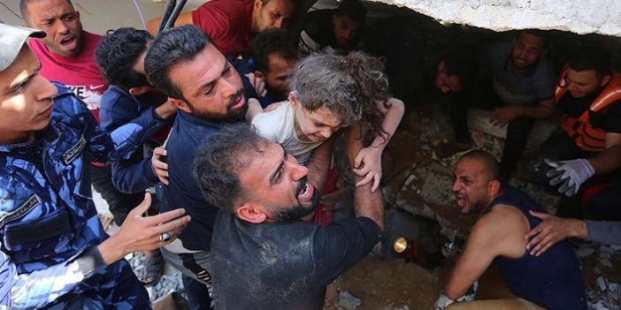 İsrail'in saldırılarında 58'i çocuk, 192 Filistinli hayatını kaybetti