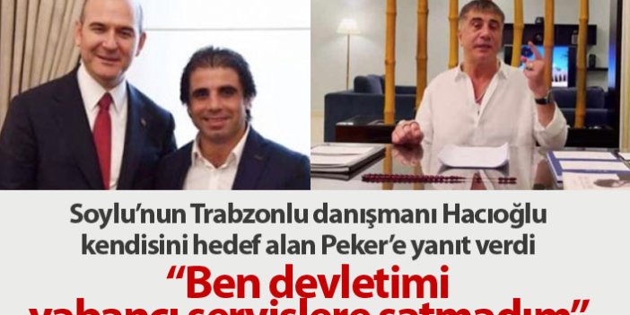 Ali Faik Hacıoğlu Sedat Peker'e cevap verdi!