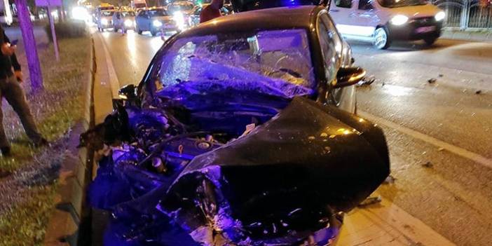 Samsun'un Atakum ilçesinde zincirleme kaza,3 kişi yaralandı.