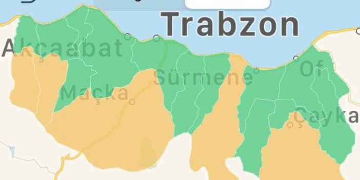 Trabzon ve çevresine fırtına uyarısı
