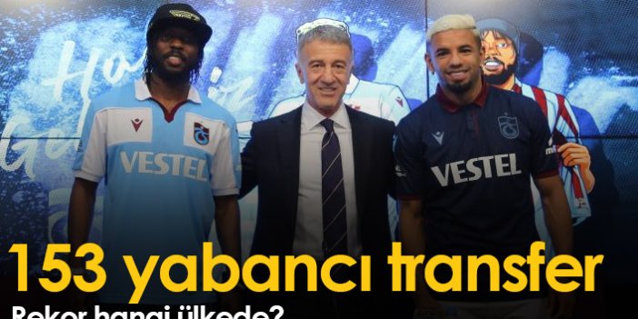 Trabzonspor 153. yabancı transferini yaptı