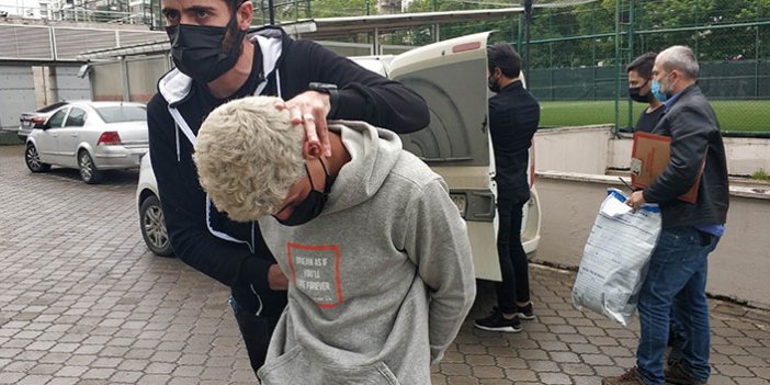 Samsun'da mont gasp eden yabancı uyruklu genç yakalandı