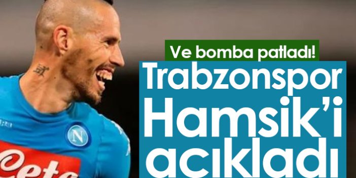 Trabzonspor Hamsik'i KAP'a bildirdi!