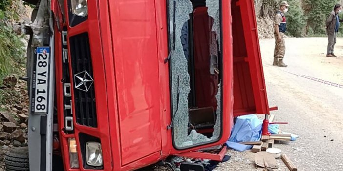Giresun’da trafik kazası: 1 ölü
