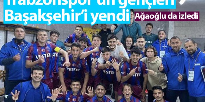 Trabzonspor'un gençleri Başakşehir'i yendi