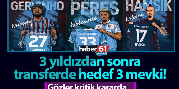 Trabzonspor'un transfer hedefi! Gözler kritik kararda