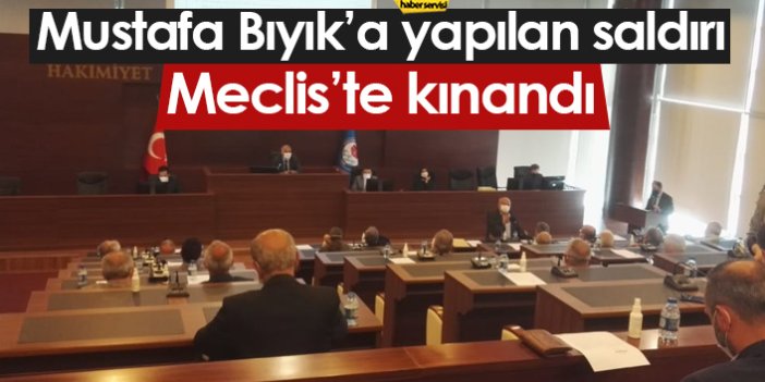 Büyükşehir Meclisi'nden Mustafa Bıyık'a saldırıya kınama