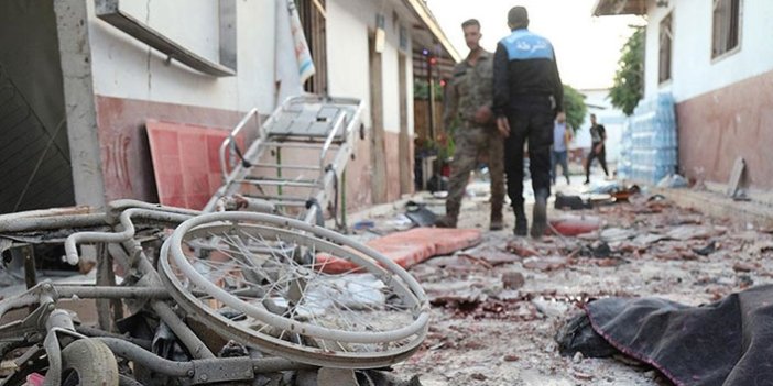 YPG/PKK'nın Afrin'de hastaneye saldırı düzenledi