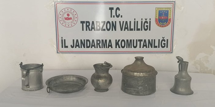 Trabzon'da çaldığı bakırları satan şahıs yakalandı